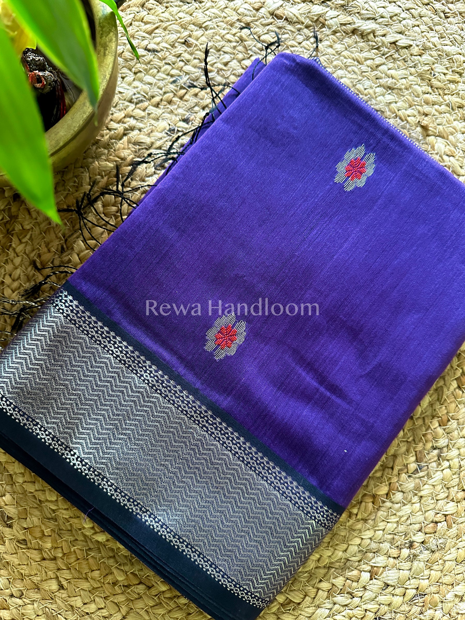 Maheshwari Silver Zari Sarees 