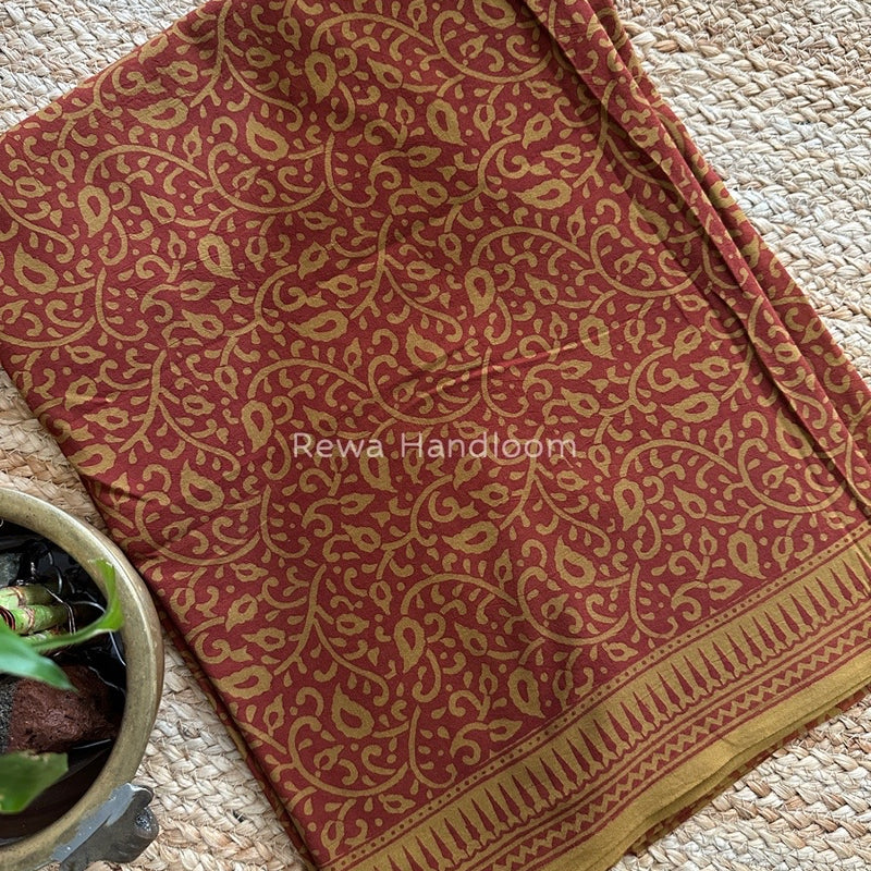 Mehendi Green Designer Bagh Cotton Suit BCSPP01