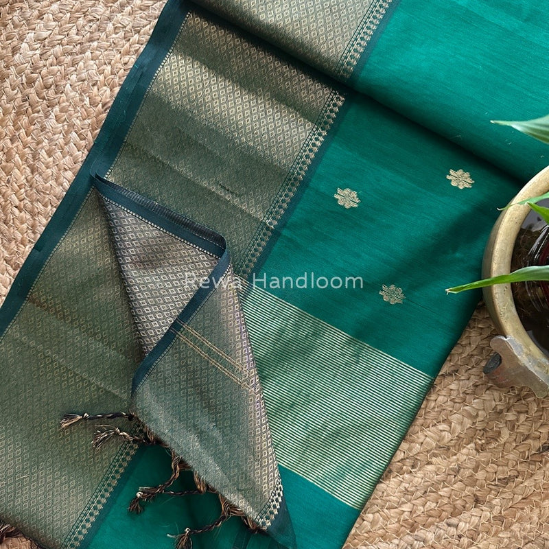 Maheshwari Zari Skirt Butti Saree
