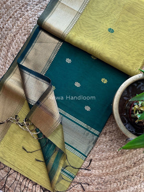  Zari Butti Maheshwari Saree