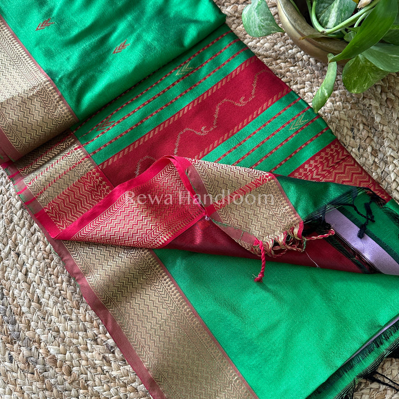 Maheshwari Pure Silk Saree