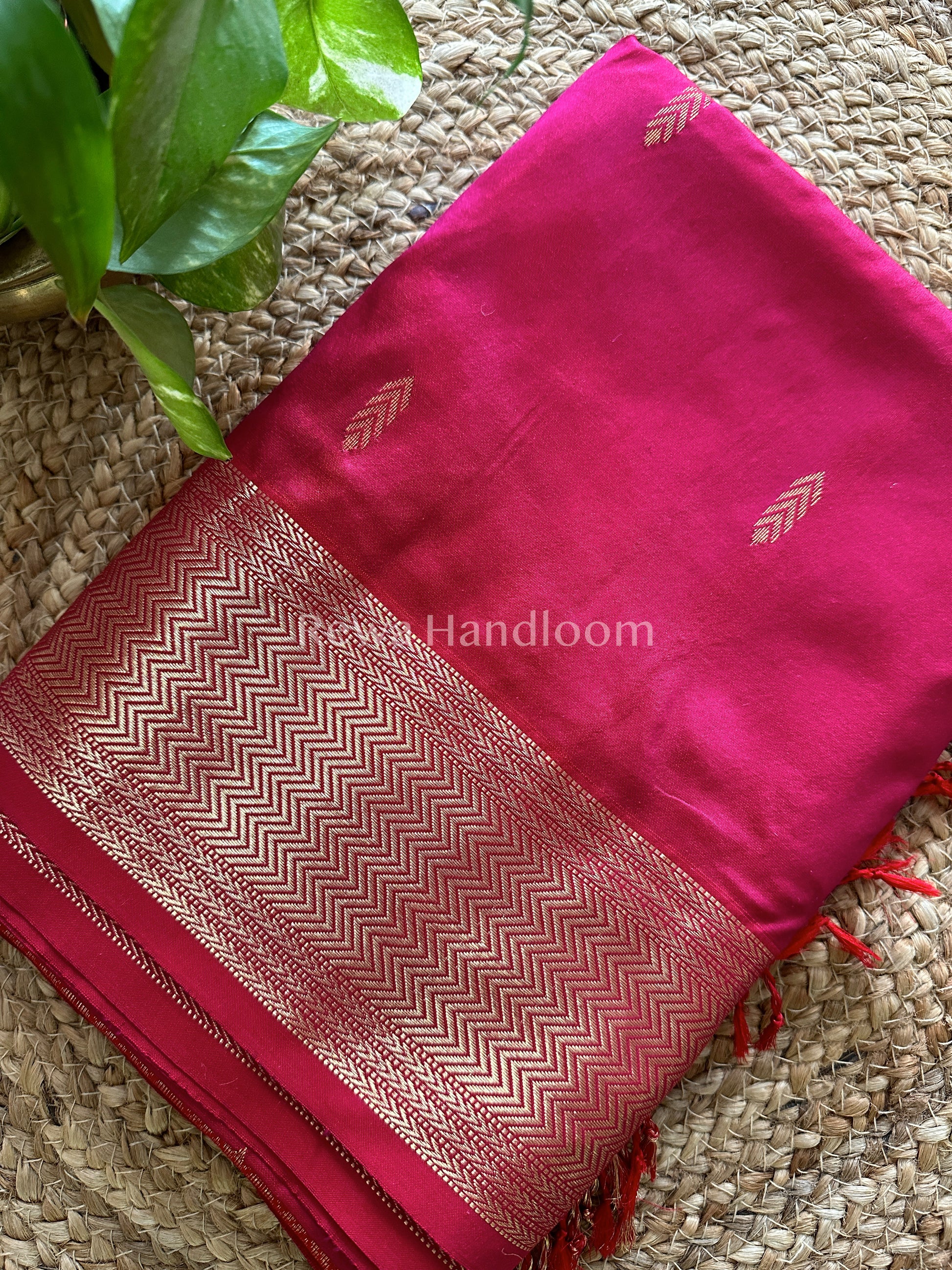 Maheshwari Pure Silk Saree 