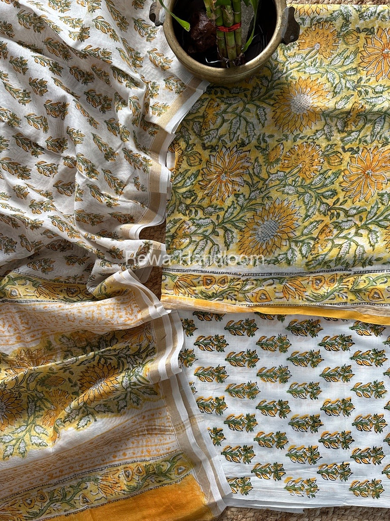  Chanderi Printed Suit
