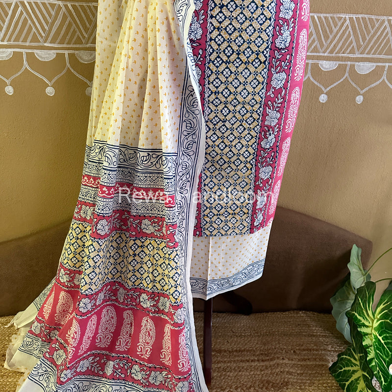  Bagh Print Suit