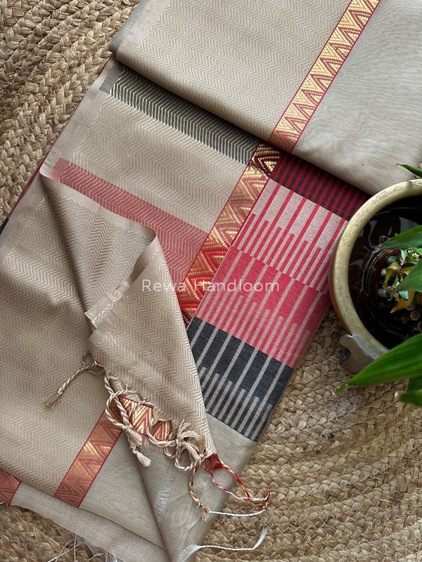 Maheshwari Heavy Pallu Saree