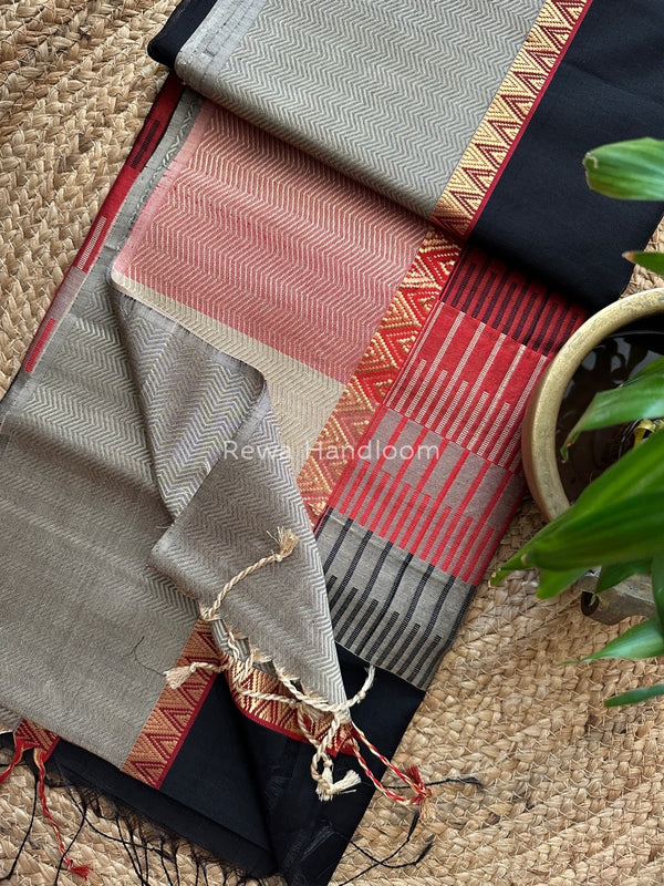 Maheshwari Heavy Pallu Saree
