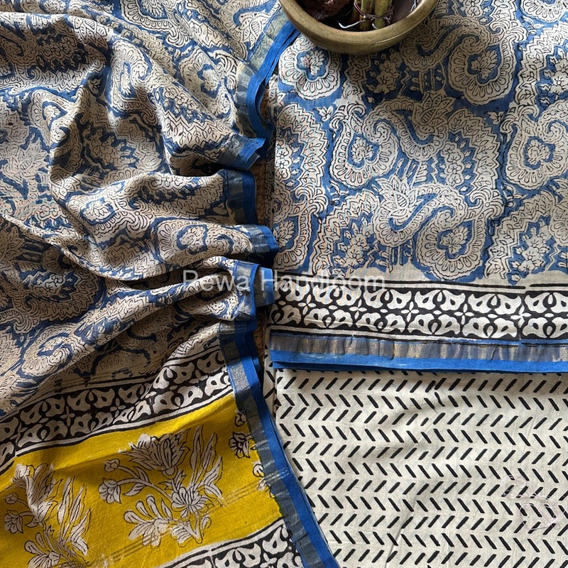  Chanderi Printed Suit