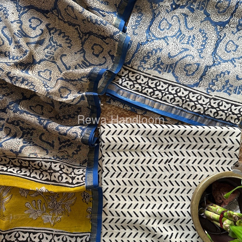  Chanderi Printed Suit