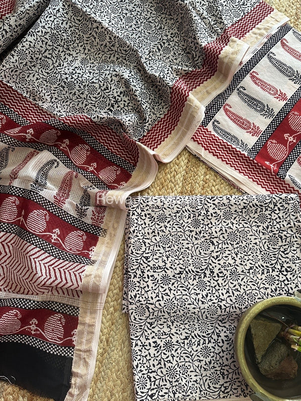  Bagh Suit with Maheshwari Dupatta