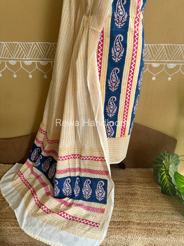  Bagh Print Suit