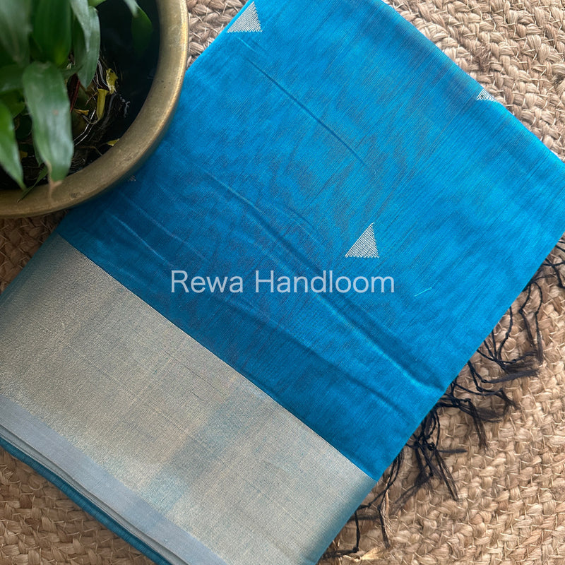  Zari Butti ~ Maheshwari Saree