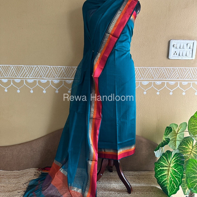 Maheshwari Multicolour Dress Material