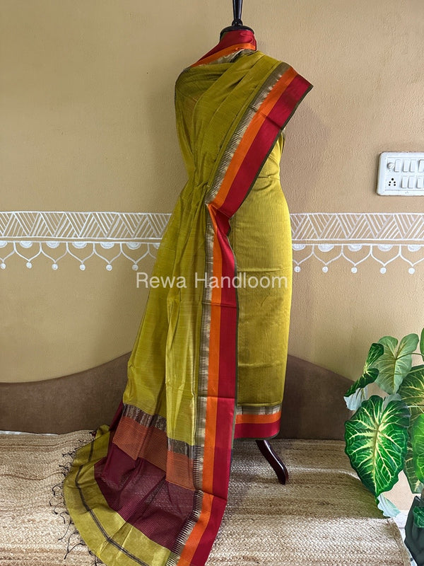 Maheshwari Multicolour Dress Material