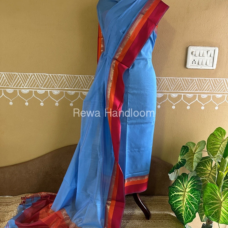 Maheshwari Multicolour Dress Material