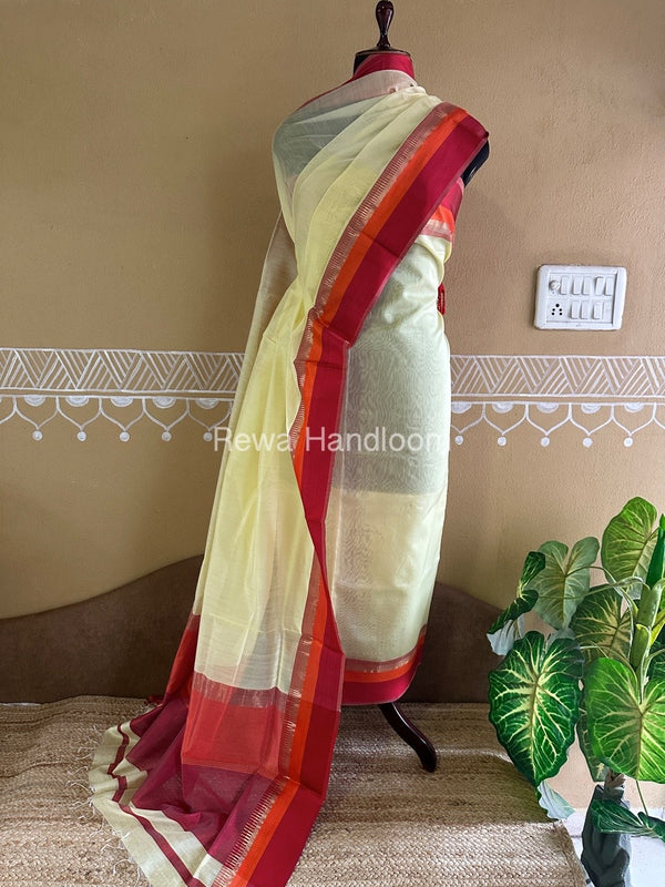 Maheshwari Multicolour Dress Material