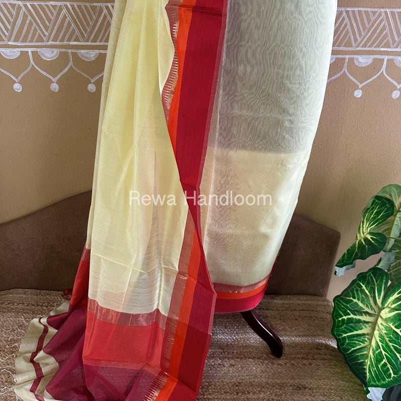 Maheshwari Multicolour Dress Material
