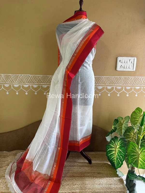 Maheshwari Multicolour Dress Material