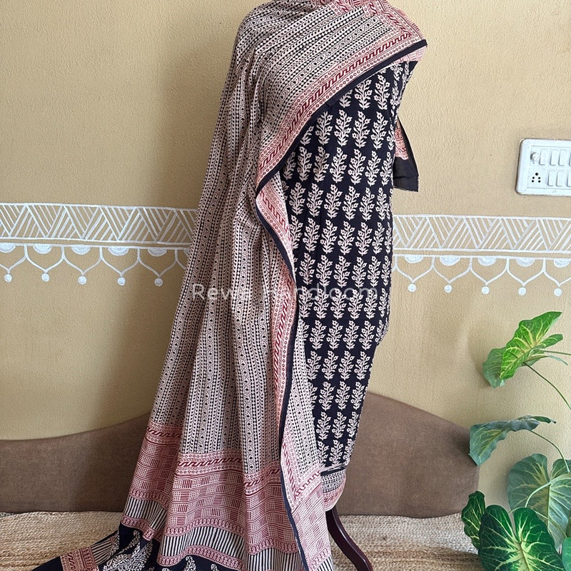  Bagh Print Cotton Suit