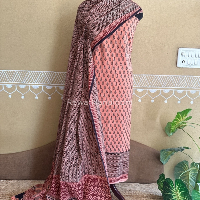  Bagh Print Cotton Suit