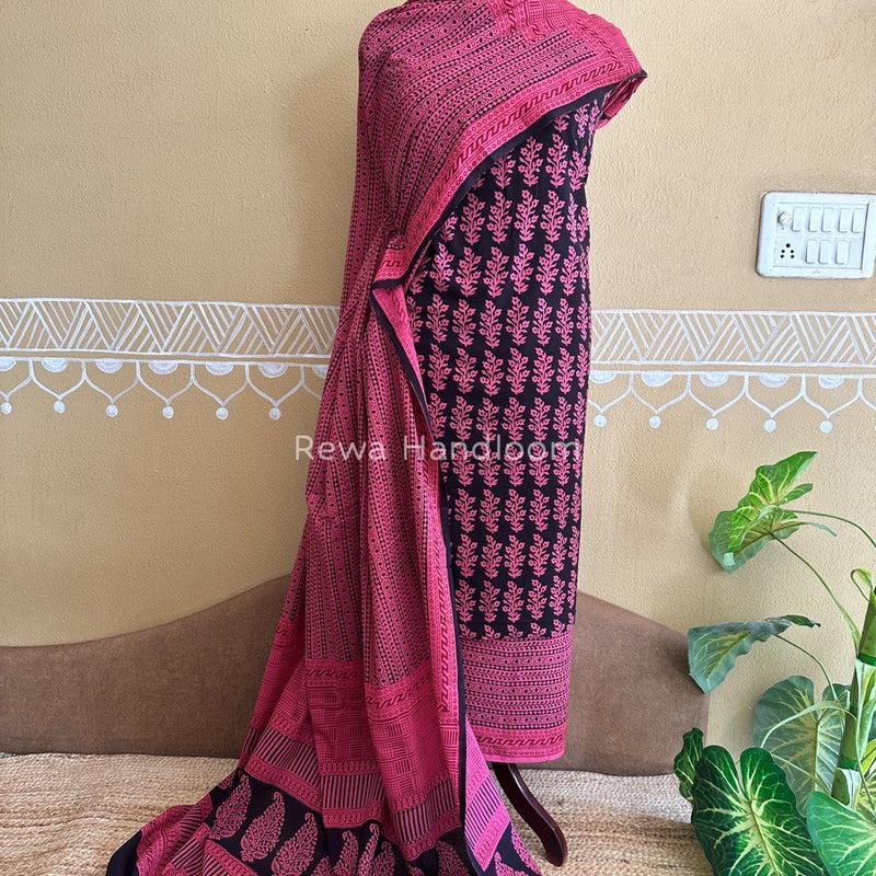  Bagh Print Cotton Suit
