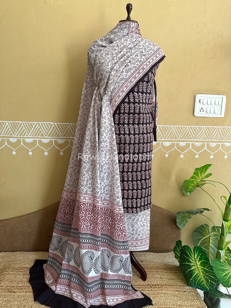  Bagh Print Cotton Suit