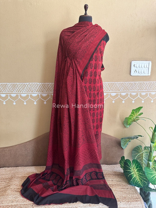  Bagh Print Cotton Suit