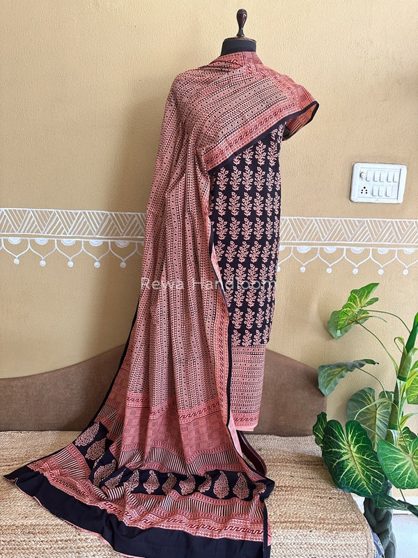  Bagh Print Cotton Suit