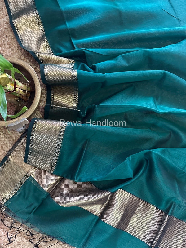 Maheshwari Rewa Border Silk Dupatta