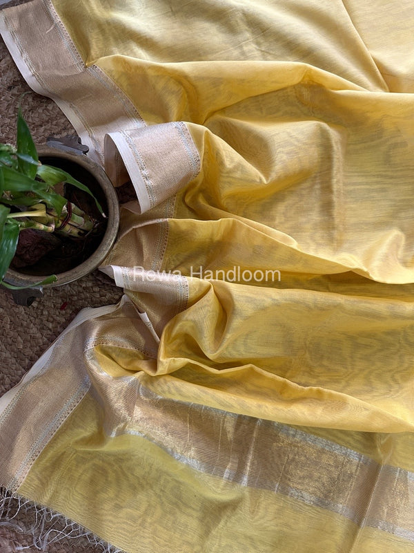 Maheshwari Rewa Border Silk Dupatta