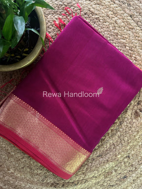  Zari Butti ~ Maheshwari Saree