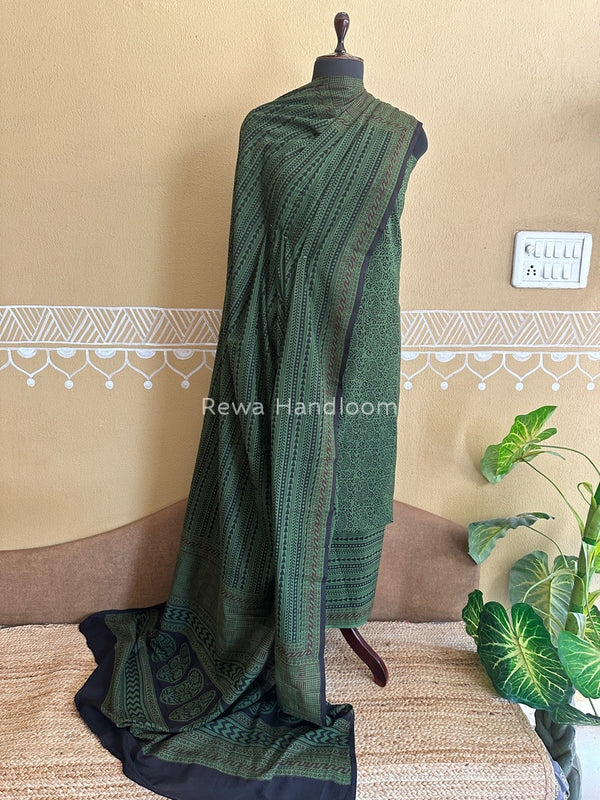  Bagh Print Cotton Suit