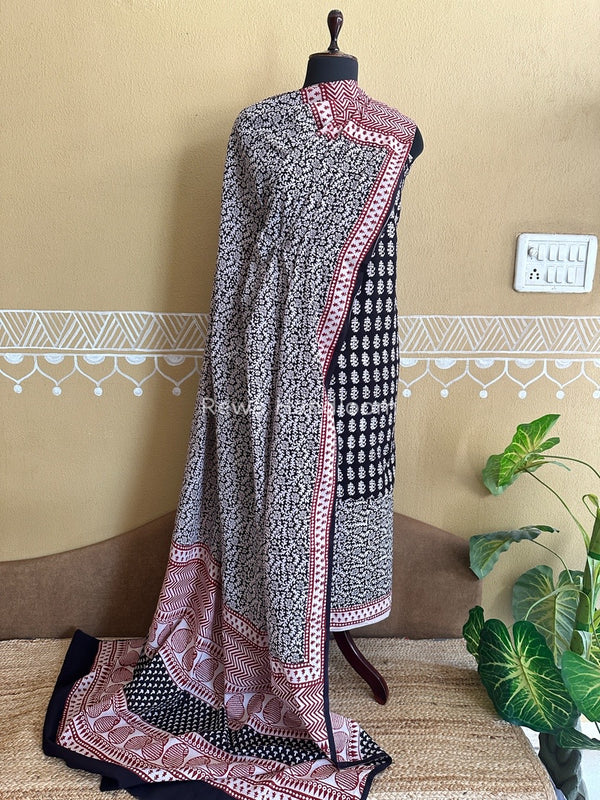  Bagh Print Cotton Suit