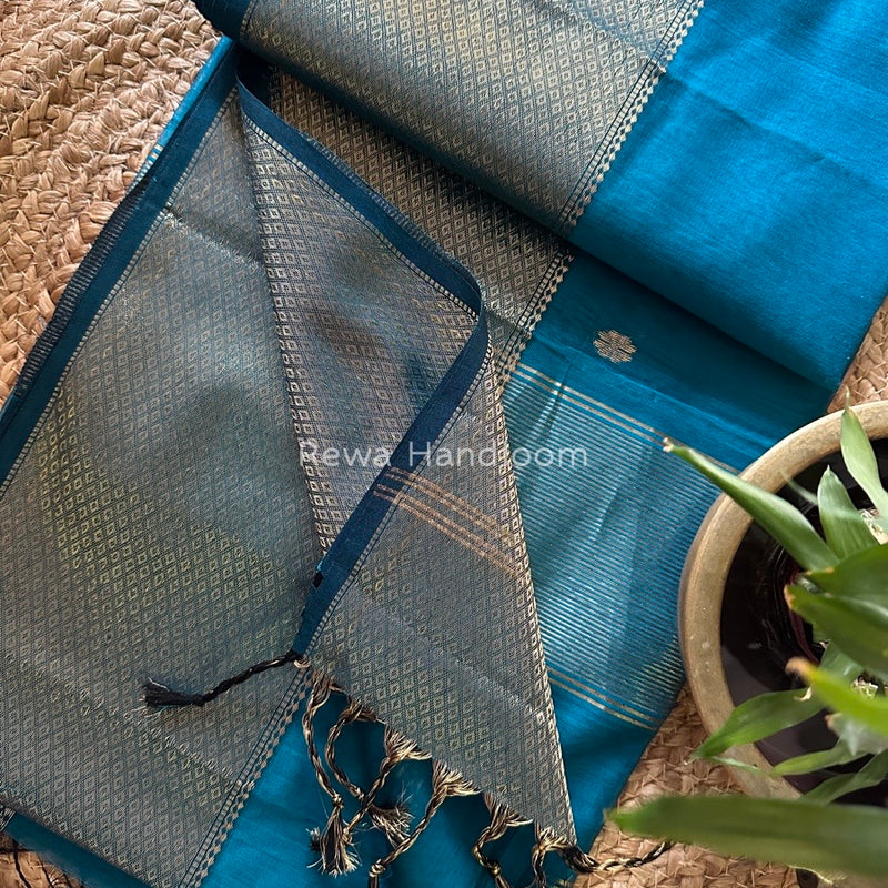 Maheshwari Zari Skirt Butti Saree
