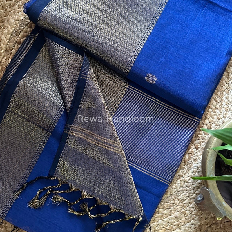 Maheshwari Zari Skirt Butti Saree