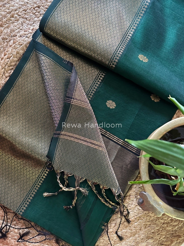 Maheshwari Zari Skirt Butti Saree