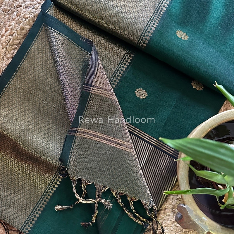Maheshwari Zari Skirt Butti Saree