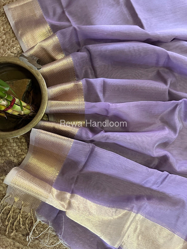Maheshwari Rewa Border Silk Dupatta