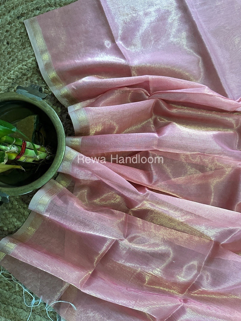Maheshwari Tissue Lining Dupatta