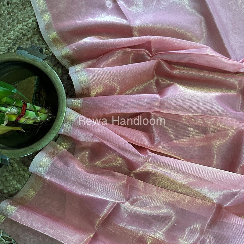 Maheshwari Tissue Lining Dupatta