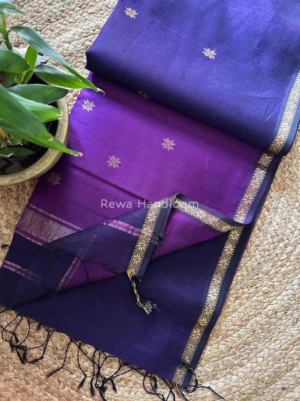  Zari Butti Maheshwari Saree