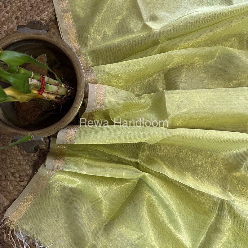 Maheshwari Tissue Lining Dupatta