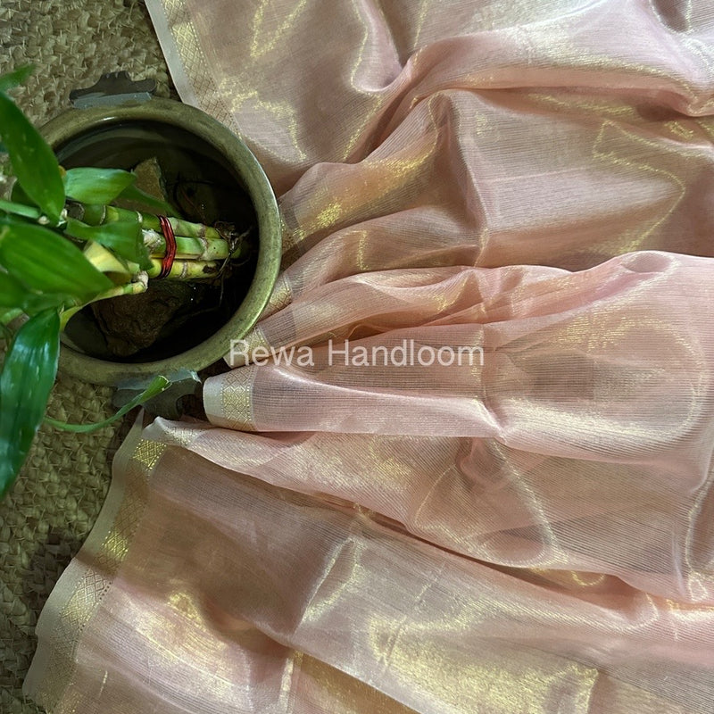 Maheshwari Tissue Lining Dupatta