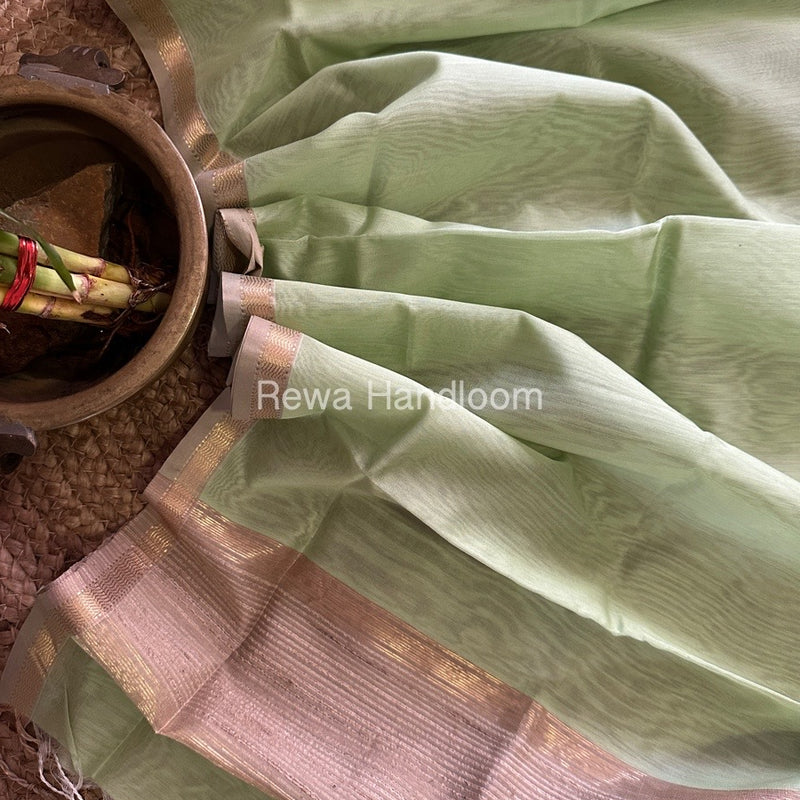 Maheshwari Gicha Weaving Silk Dupatta