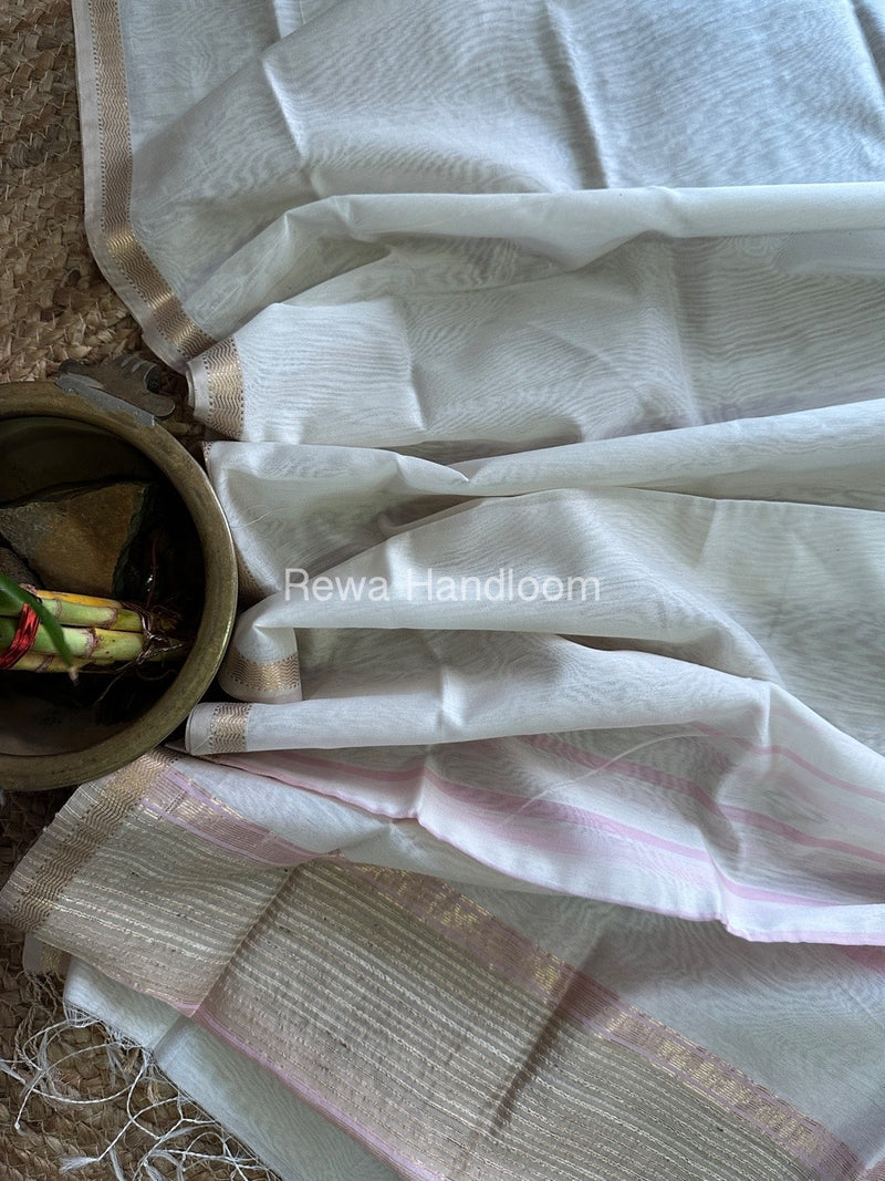 Maheshwari Gicha Weaving Silk Dupatta