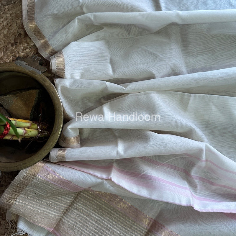 Maheshwari Gicha Weaving Silk Dupatta