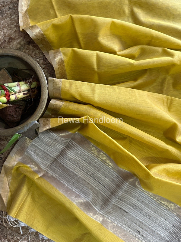 Maheshwari Gicha Weaving Silk Dupatta