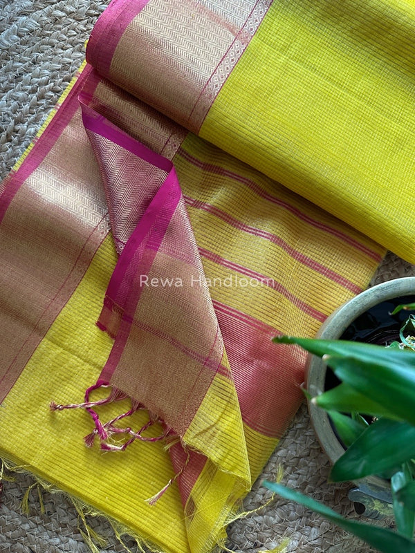 Exclusive Maheshwari Tissue Silk Saree