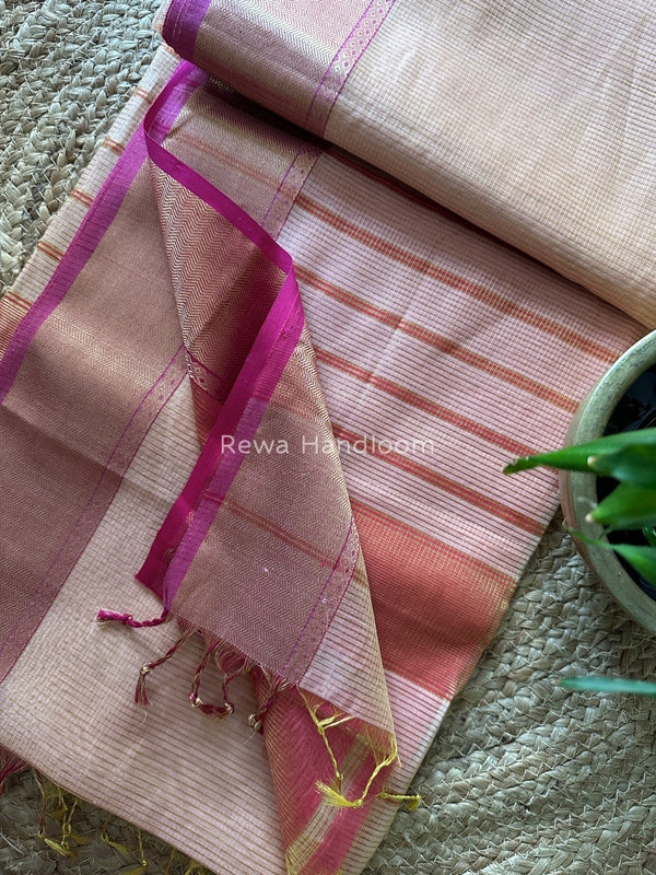 Exclusive Maheshwari Tissue Silk Saree