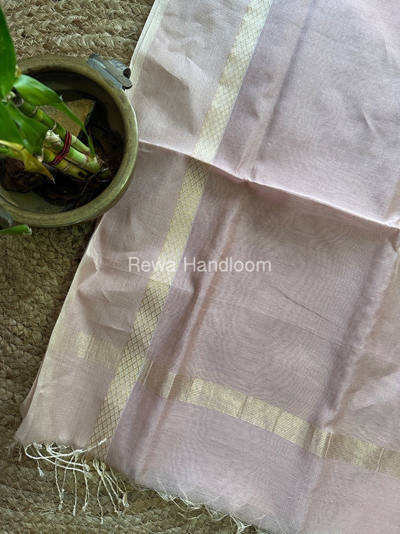 Maheshwari Onion Tissue Dupatta TDZ020