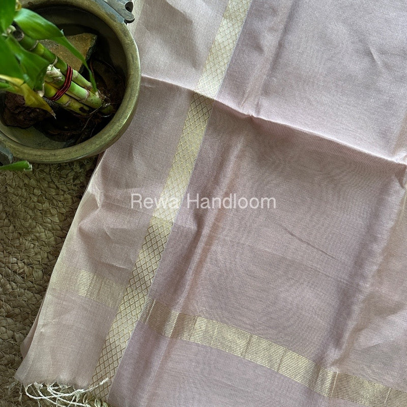 Maheshwari Onion Tissue Dupatta TDZ020